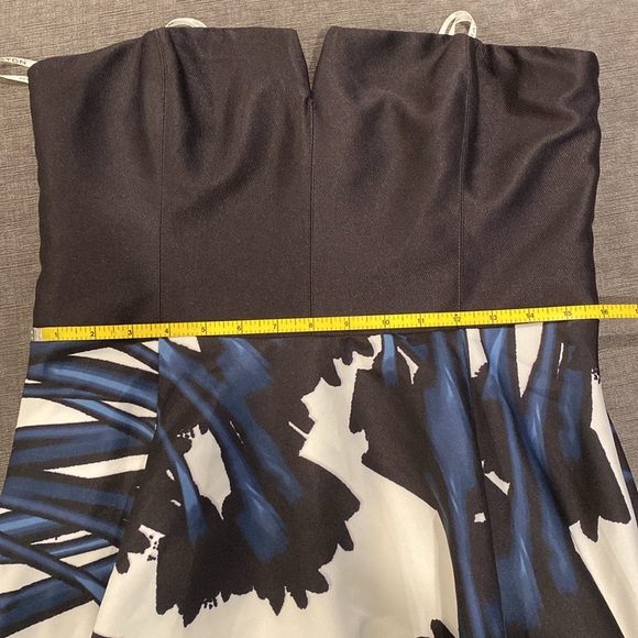NWT! $395 Halston Heritage Strapless Dress - Size 10 - Ink Crocus NEW WITH TAGS! - Picture 15 of 16